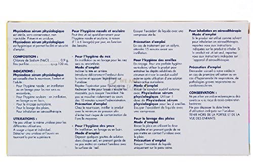 Physiodose Sterile Saline Solution – 40 Single Doses (5ml) – For Babies, Children & Adults