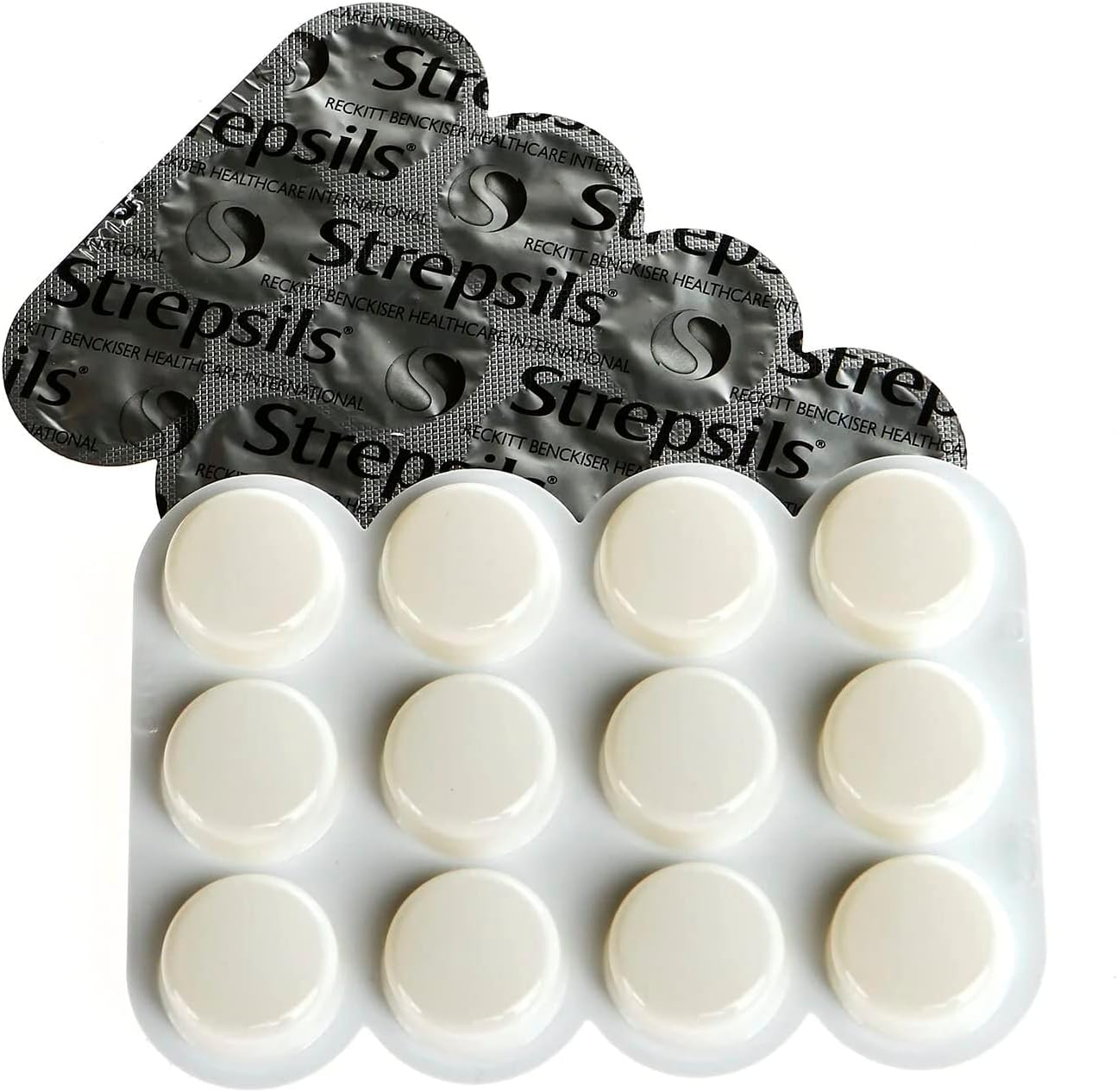 Strepsils Honey & Lemon – Throat Lozenges, 36 Count