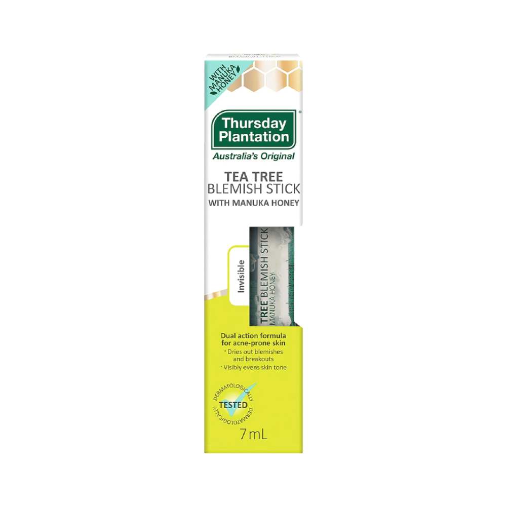 Thursday Plantation Tea Tree Blemish Stick with Manuka Honey, 7 mL
