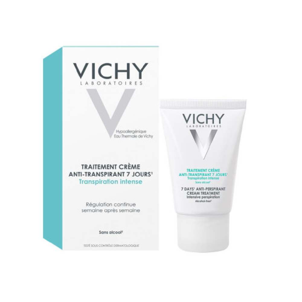 Vichy 7-Day Antiperspirant Treatment Cream, 30 mL