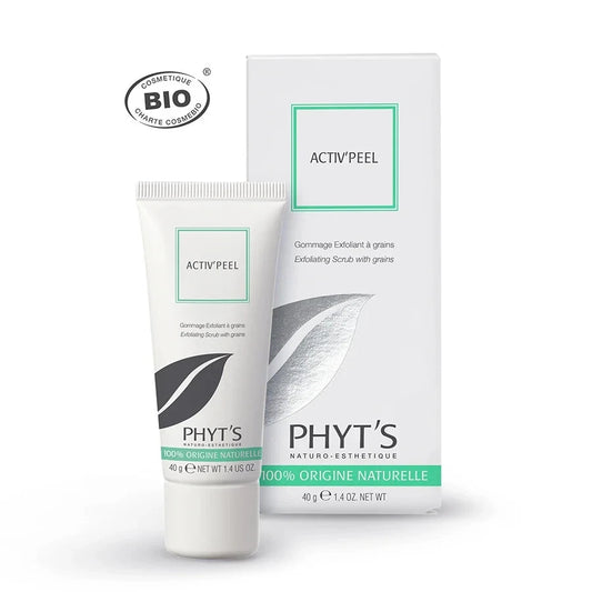 Phyt’s Activ’Peel Organic Exfoliating Scrub – 40g Natural Face Polish