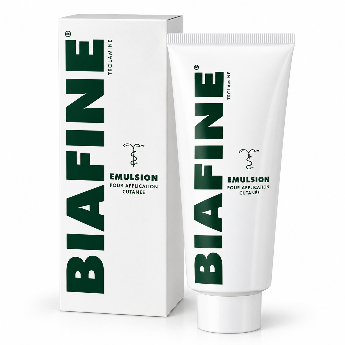 Biafine Emulsion 186 g tube in original French packaging