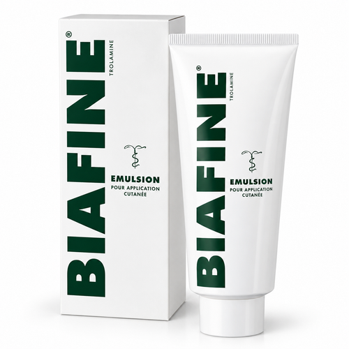 Biafine Emulsion 186 g tube in original French packaging