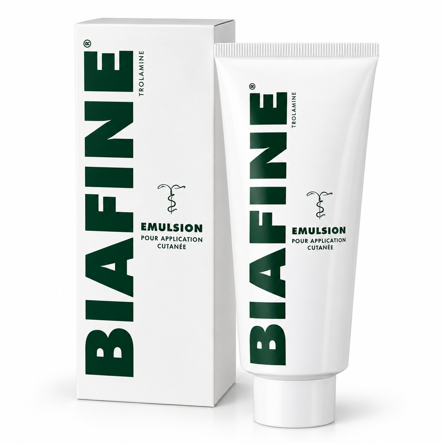Biafine Emulsion 186 g tube in original French packaging