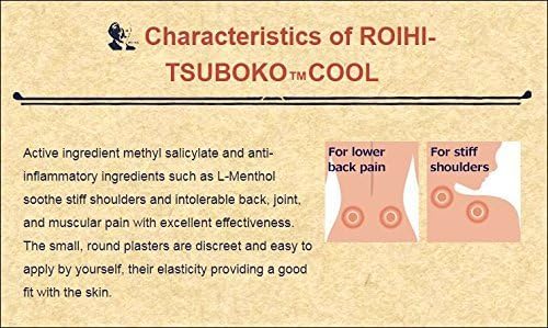 Nichiban Roihi Tsuboko Cool Pain Relief Patches – 156 Cooling Patches