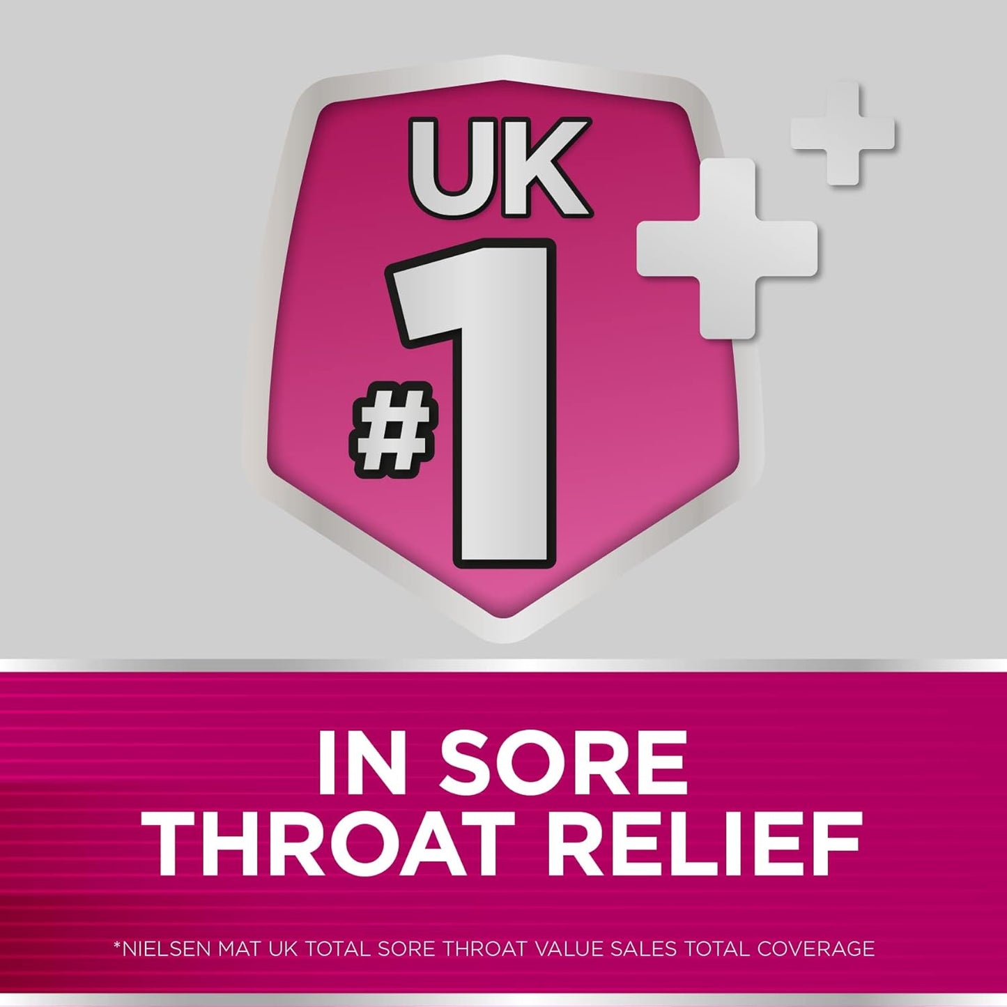 Strepsils Extra Triple Action – Cherry Throat Lozenges, 24 Count