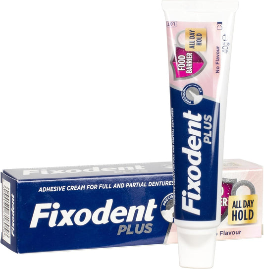 Fixodent Plus Best Food Seal Denture Adhesive Cream – 40 g