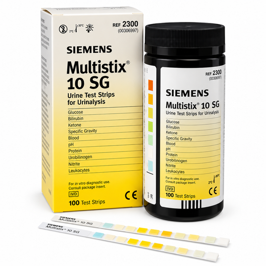 Siemens Multistix 10 SG Urinalysis Reagent Strips, 100 Count