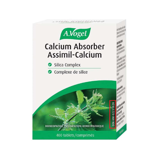 A.Vogel Calcium Absorber Homeopathic Tablets, 400 Count