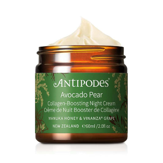 Antipodes Avocado Pear Collagen-Boosting Night Cream, 60 mL