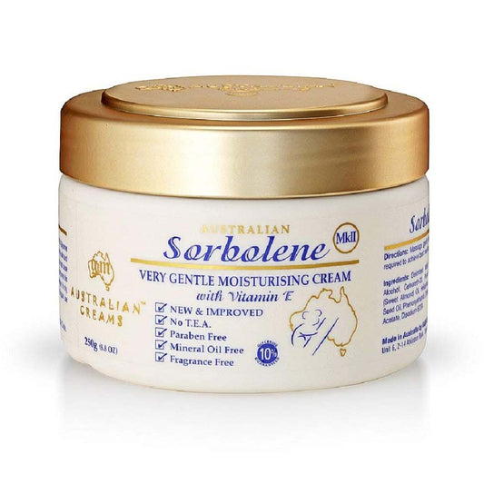 Australian Creams Sorbolene MkII Moisturising Cream with Vitamin E, 250 g