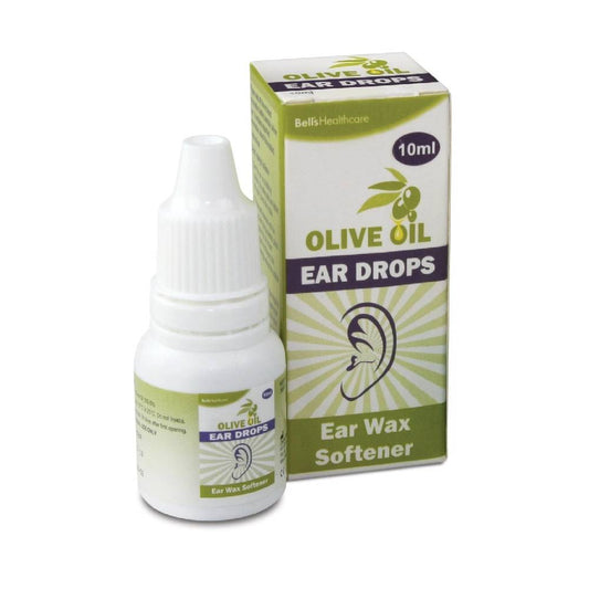 Bell's Olive Oil Ear Drops Ear Wax Softener – 0.34 fl oz