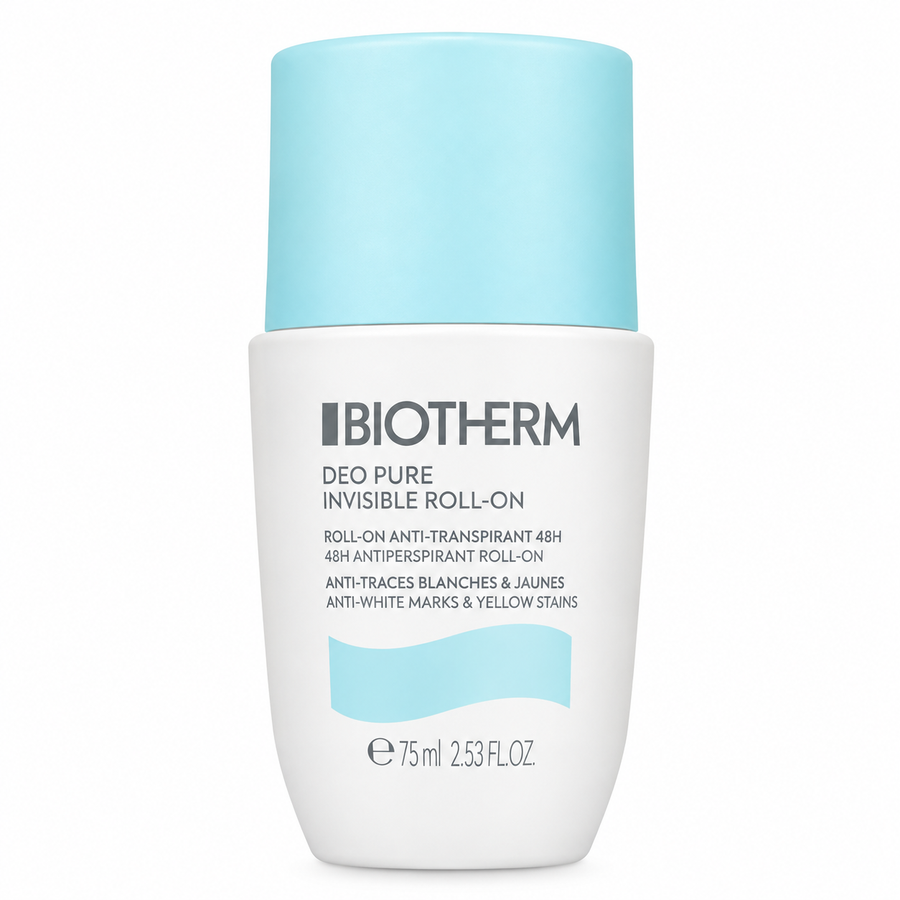 Biotherm Deo Pure 48H Antiperspirant Roll-On for Sensitive Skin – 75 ml