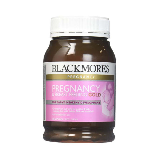 Blackmores Pregnancy & Breast-Feeding Gold Capsules, 180 Count