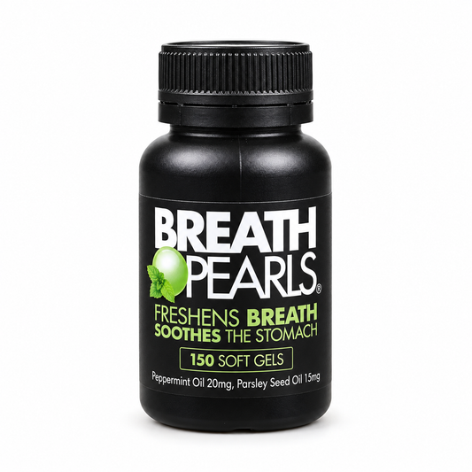 Breath Pearls Original Breath Freshener Softgels, 150 Count