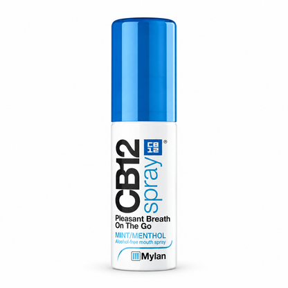 CB12 Spray Mint/Menthol Breath Spray, 15 mL