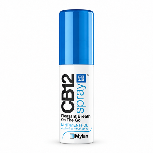 CB12 Spray Mint/Menthol Breath Spray, 15 mL