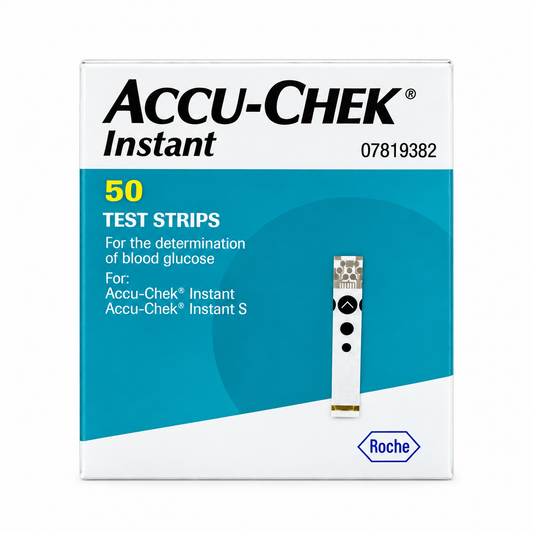 Accu-Chek Instant Blood Glucose Test Strips, 50 Count