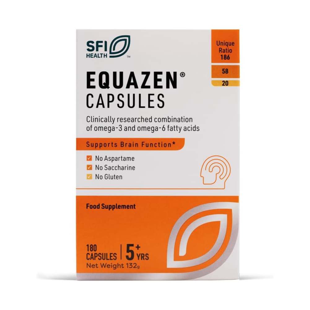 Equazen Omega-3 & Omega-6 Capsules, 180 Count