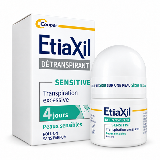 Etiaxil Sensitive Skin Antiperspirant Roll-On Deodorant, 0.5 fl oz