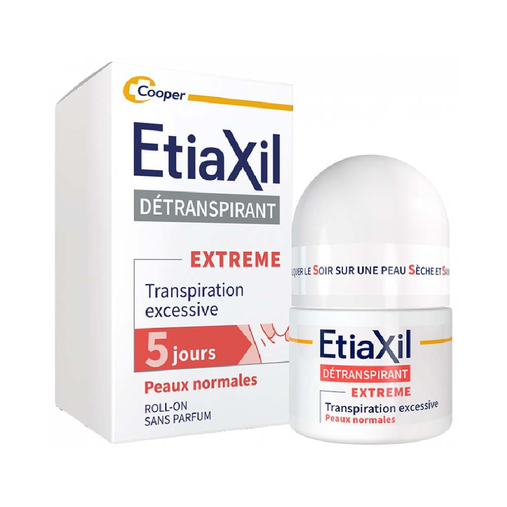 Etiaxil Excessive Sweating Antiperspirant Normal Skin, 0.5 fl oz