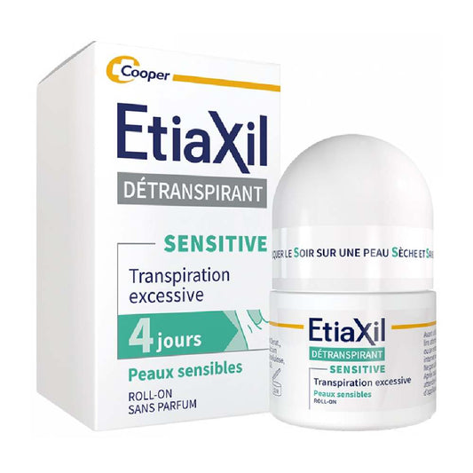 Etiaxil Sensitive Skin Antiperspirant Roll-On Deodorant, 0.5 fl oz
