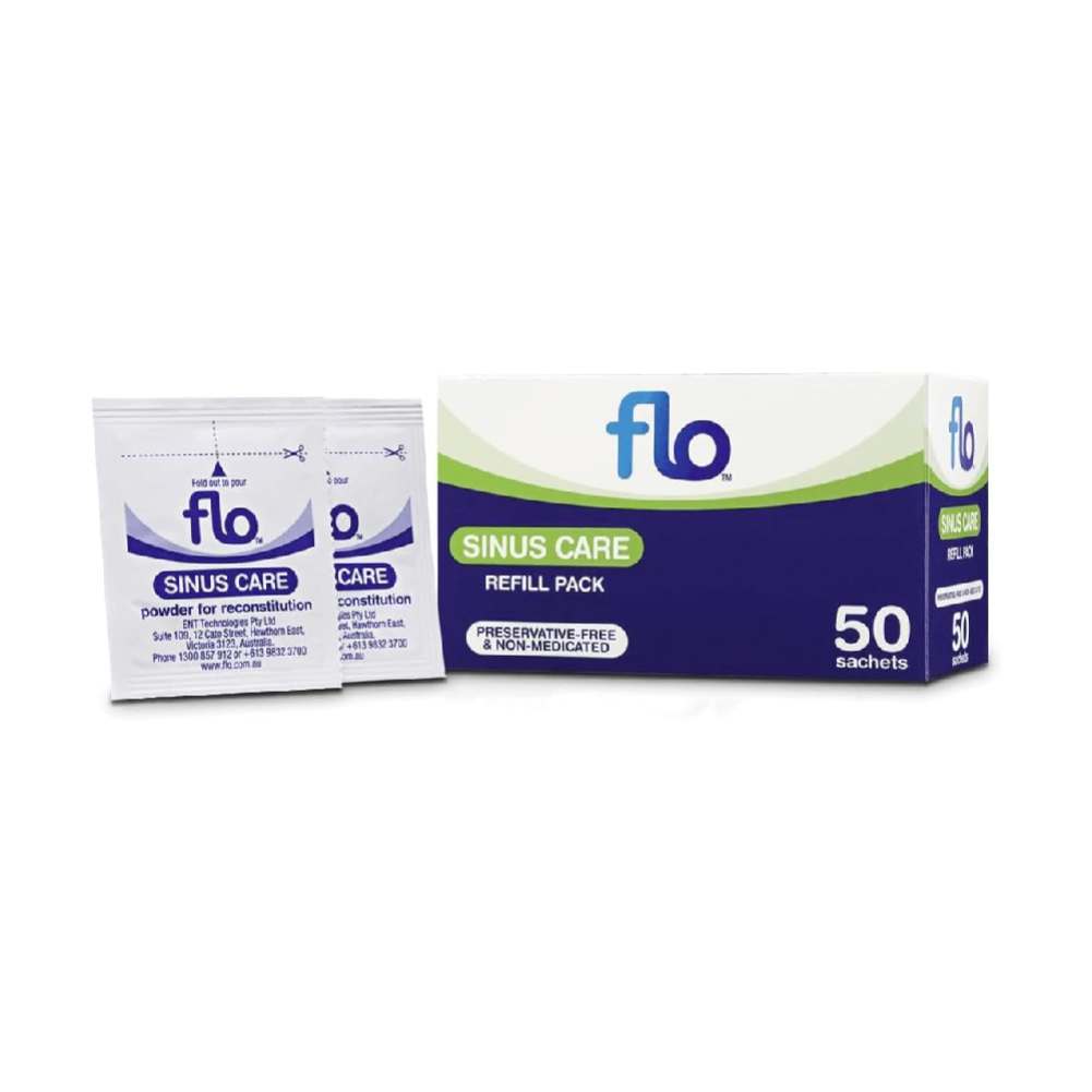 FLO Sinus Care Refill Sachets, 50 Count