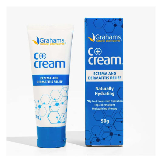Grahams Natural C+ Eczema & Dermatitis Relief Cream, 50 g