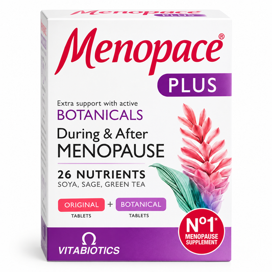 Vitabiotics Menopace Plus with Active Botanicals – 56 Tablets