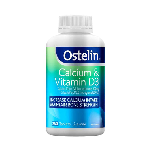 Ostelin Calcium & Vitamin D3 – 250 Tablets