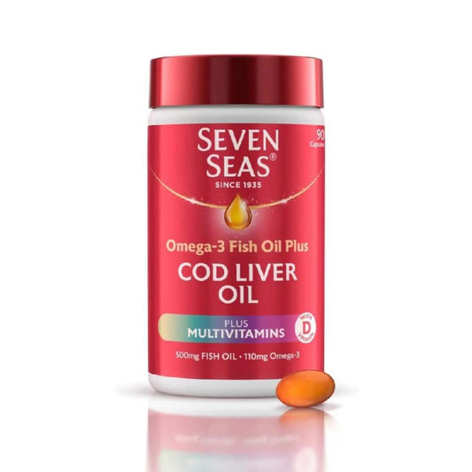 Seven Seas Cod Liver Oil Plus Multivitamins – 90 Capsules