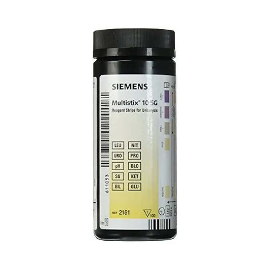 Siemens Multistix 10 SG Urinalysis Reagent Strips, 100 Count