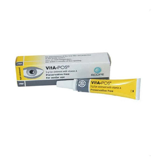 VitA-POS Eye Ointment for Ocular Use – 5 g