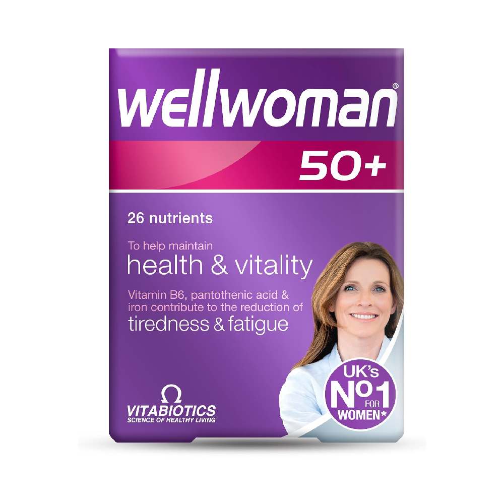 Vitabiotics Wellwoman 50+ Multivitamin – 30 Tablets