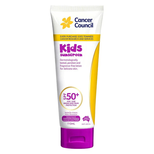 Cancer Council Kids Sunscreen SPF 50+ Gentle Protection – 3.7 fl oz