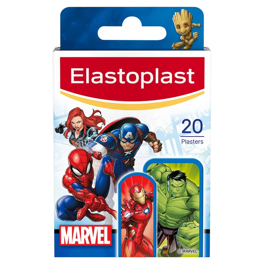 Elastoplast Marvel Kids Plasters Fun Protection – 20 Count